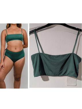 NWT Mai | Mod Top In Hunter Green